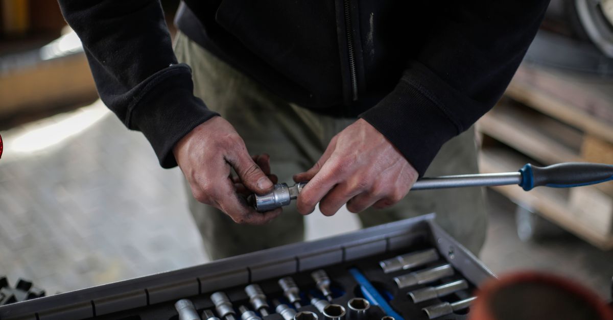 technician toolbox house entrance — New Paltz Locksmith